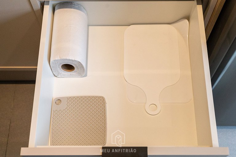 Queen bed, complete leisure 1km to Allianz Parque