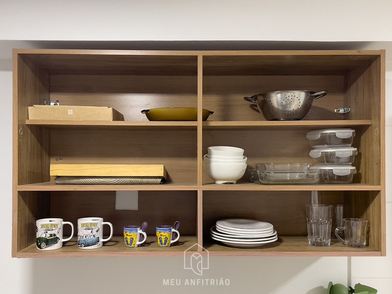 Apt w/ balcony and leisure near Nações Unidas Av.