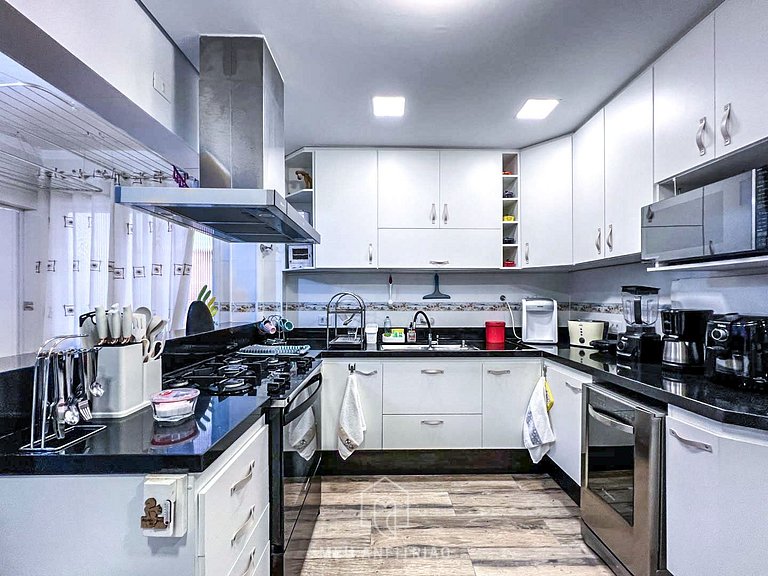 Apartamento 3 Habitaciones con Parrilla en Enseada