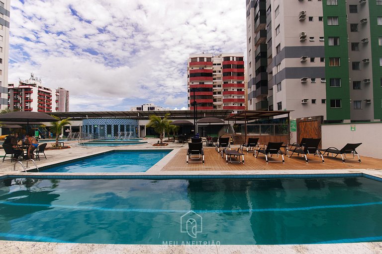 Apt for 5 and water park 5min from the bus station