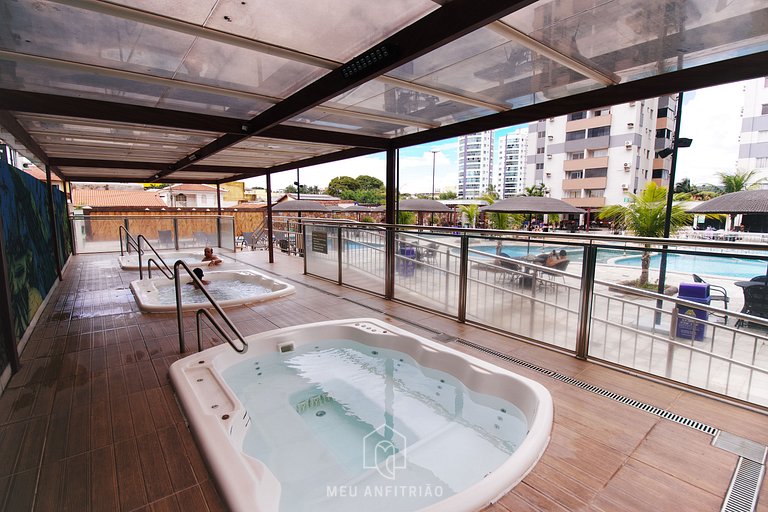 Residencial Aquarius | Piscinas | Spa | 9 pessoas