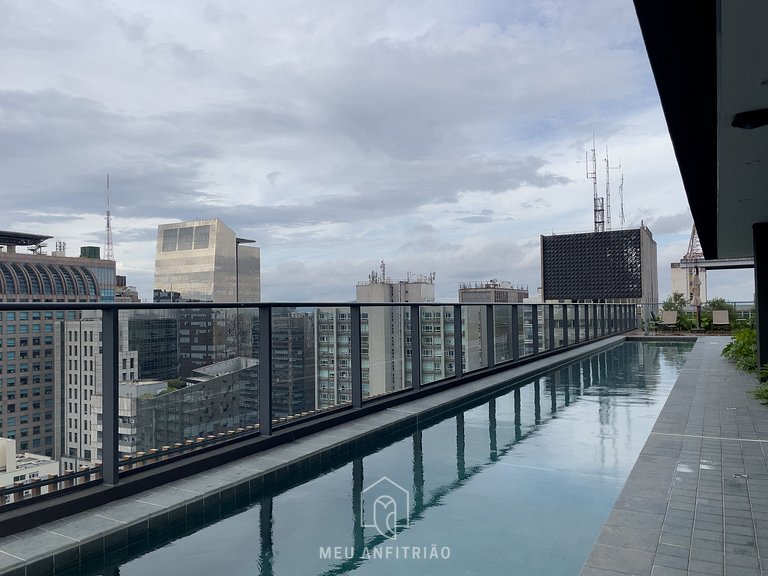 V3rso Jardins | Luxury | Pool | Paulista Av.