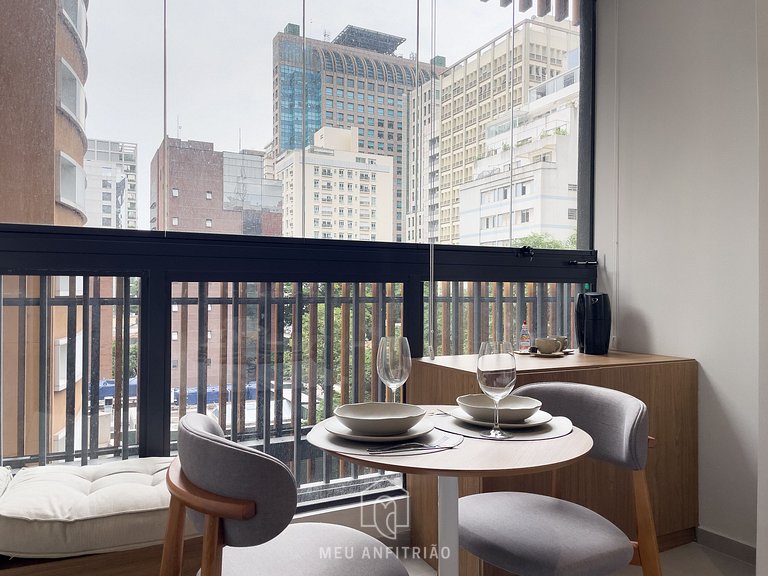 V3rso Jardins | Luxury | Pool | Paulista Av.