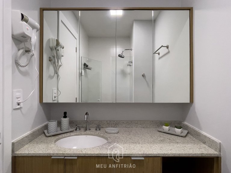 2 pessoas|Cozinha Completa|Piscina|Av. Paulista