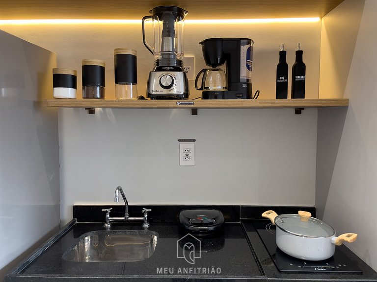 2 personas|Cocina completa|Piscina|Av. Paulista