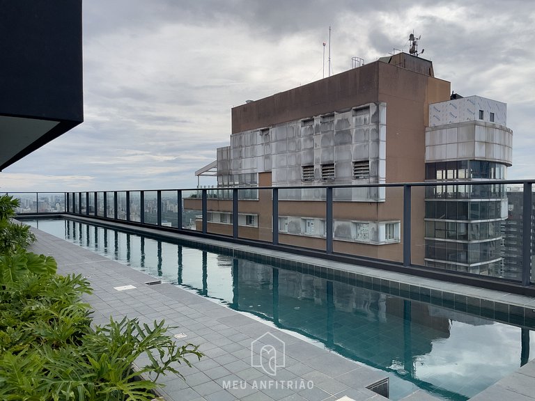 V3rso Jardins | Lujo | Piscina | Avenida Paulista