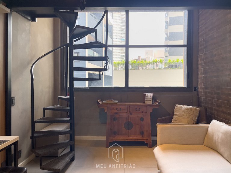Full Loft near Metro in Vila Madalena