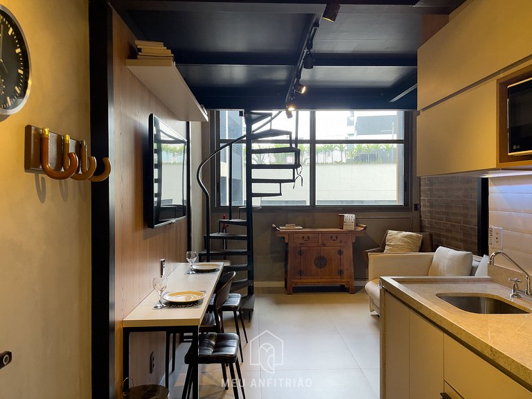 Full Loft near Metro in Vila Madalena