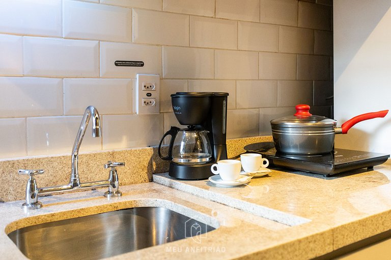 Loft completo perto do metrô na Vila Madalena