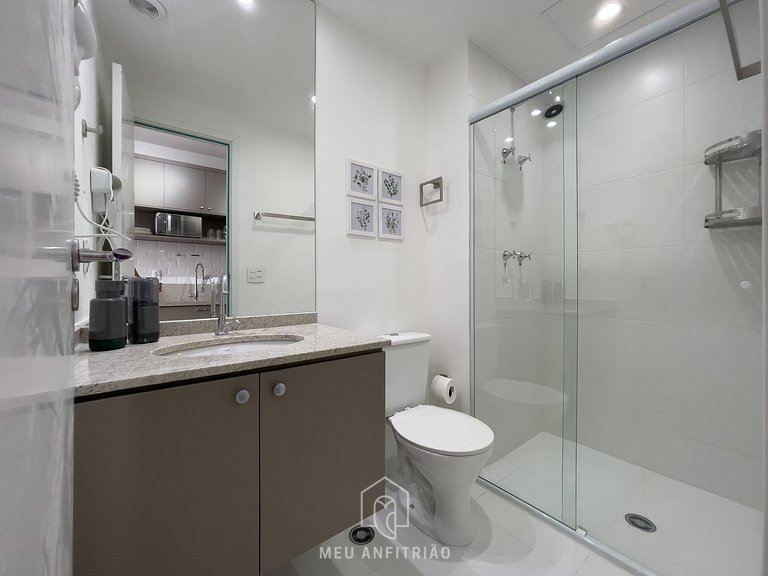 24m² | Equipped | Pool and leisure | Faria Lima Av