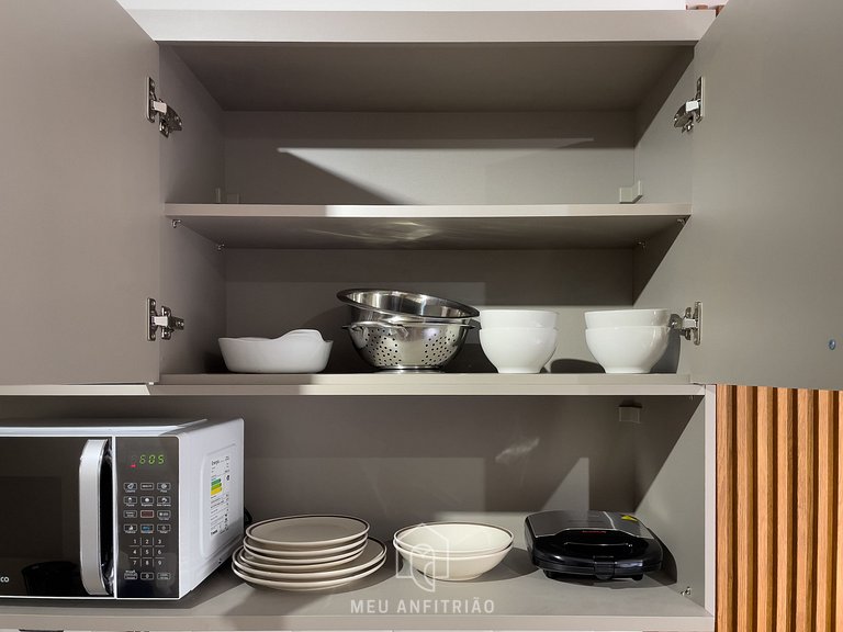 24m² | Equipped | Pool and leisure | Faria Lima Av