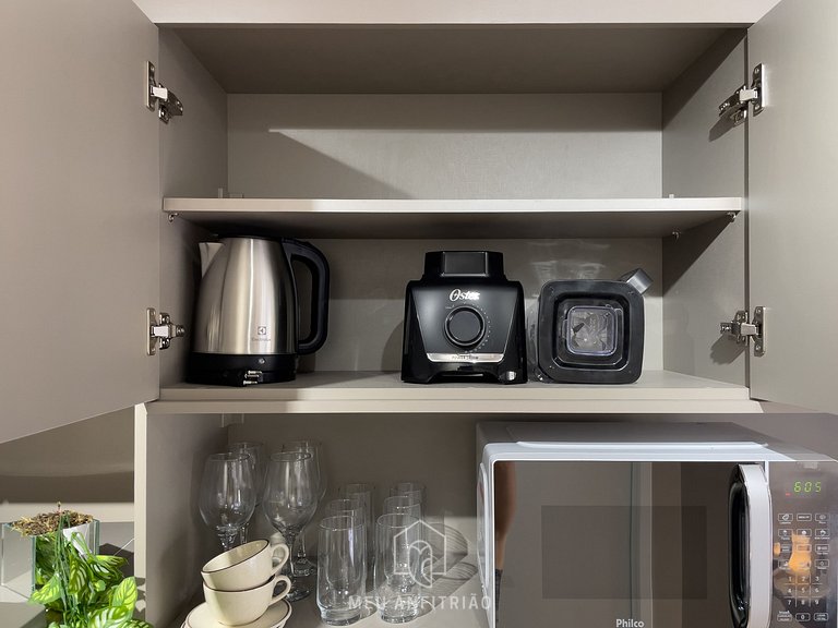 24m² | Equipped | Pool and leisure | Faria Lima Av