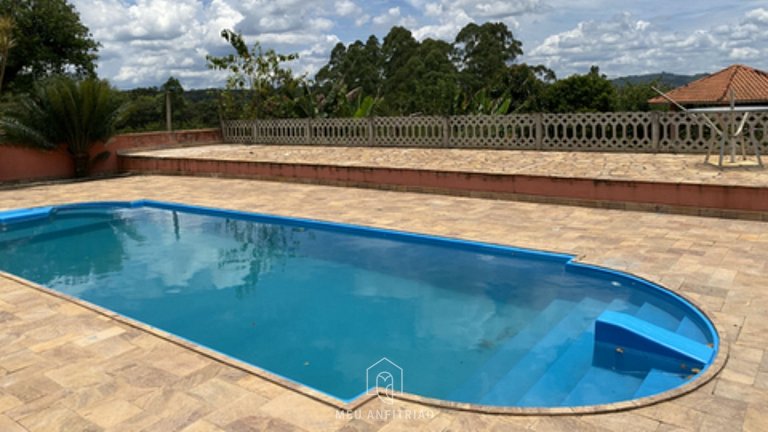 35 pessoas | Natureza | Piscina | Churrasqueira