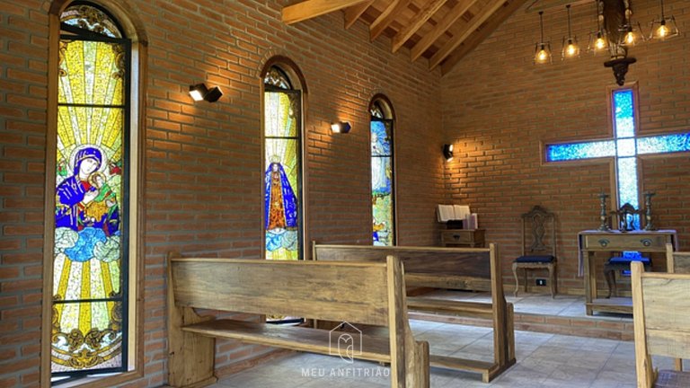 35 pessoas | Natureza | Piscina | Churrasqueira