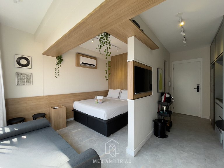 27m² | 2 people | Pool | Gym | 200m from subway