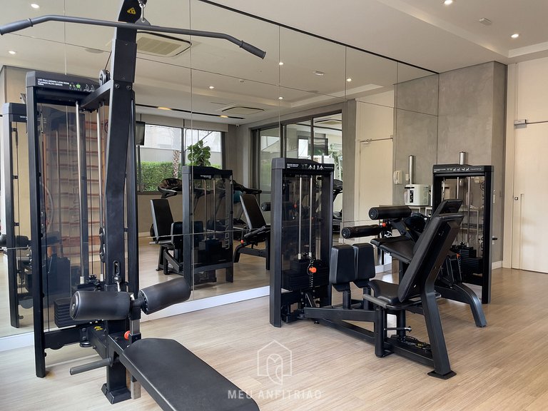 27m² | 2 people | Pool | Gym | 200m from subway