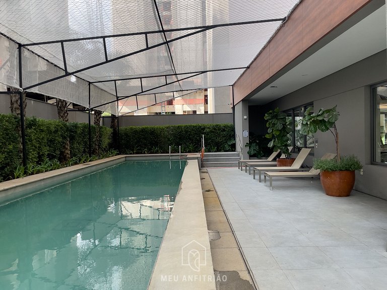 27m² | 2 people | Pool | Gym | 200m from subway