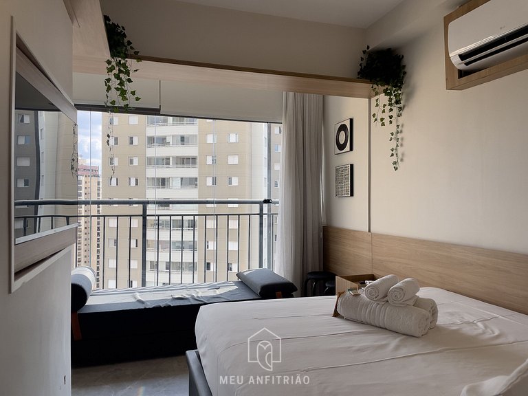 27m² | 2 people | Pool | Gym | 200m from subway