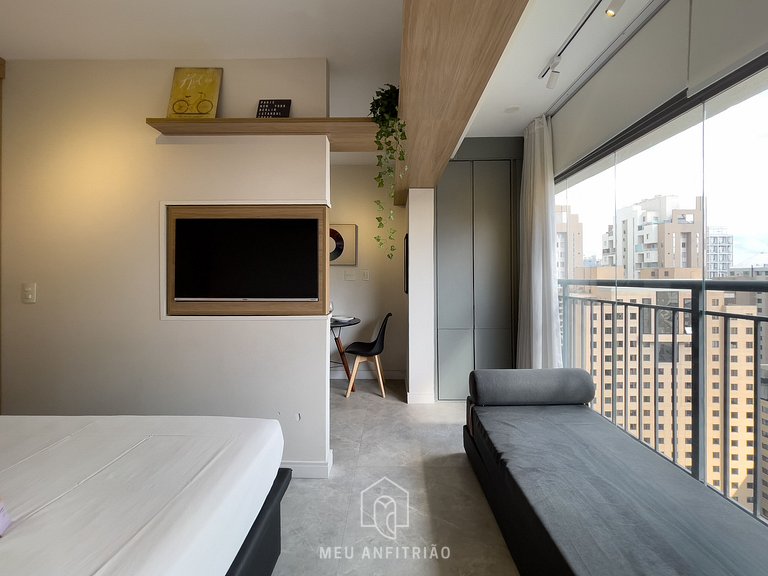 27m² | 2 people | Pool | Gym | 200m from subway