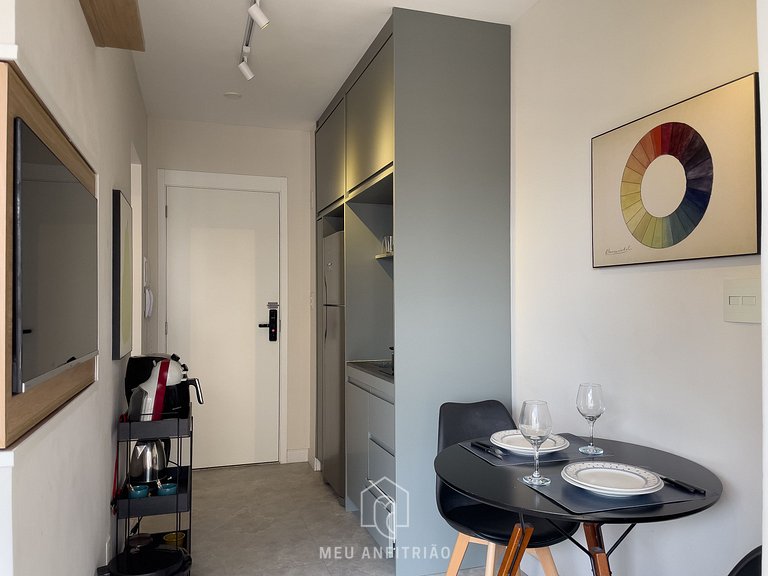 27m² | 2 people | Pool | Gym | 200m from subway