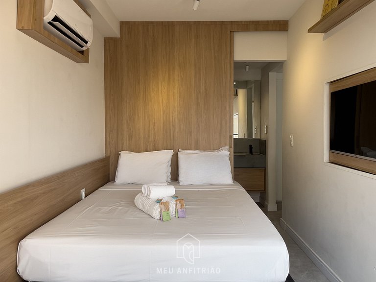 27m² | 2 people | Pool | Gym | 200m from subway