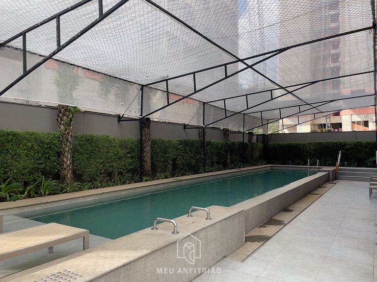 27m² | 2 people | Pool | Gym | 200m from subway