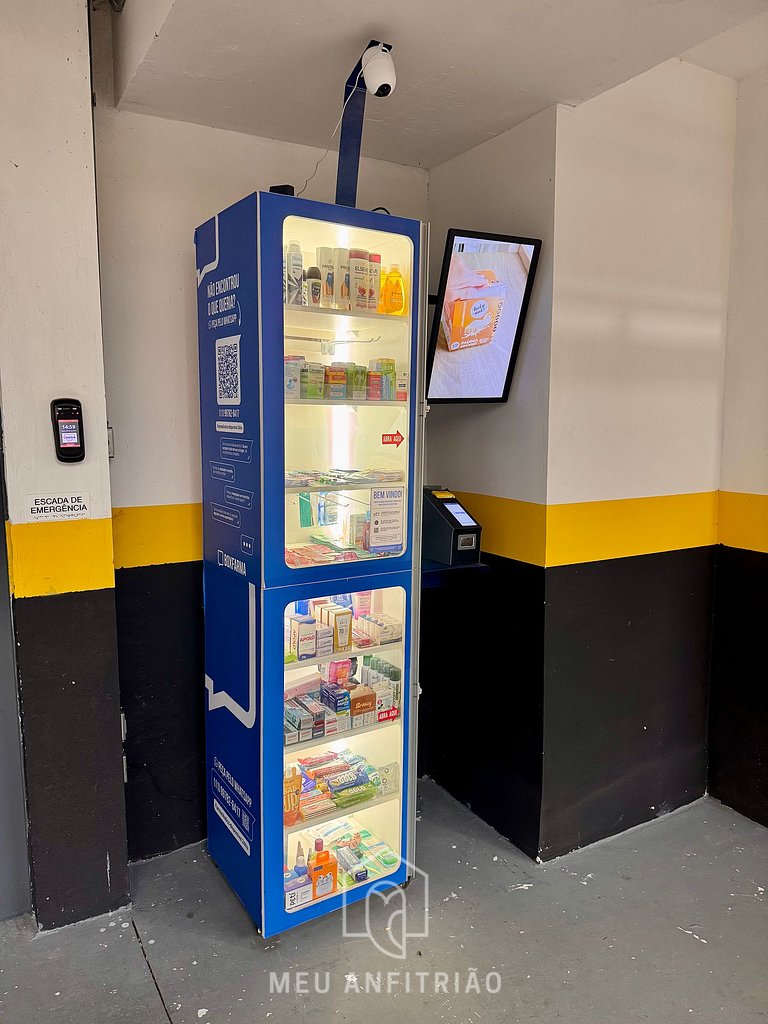 Varanda, cama queen perto à estação Parada Inglesa