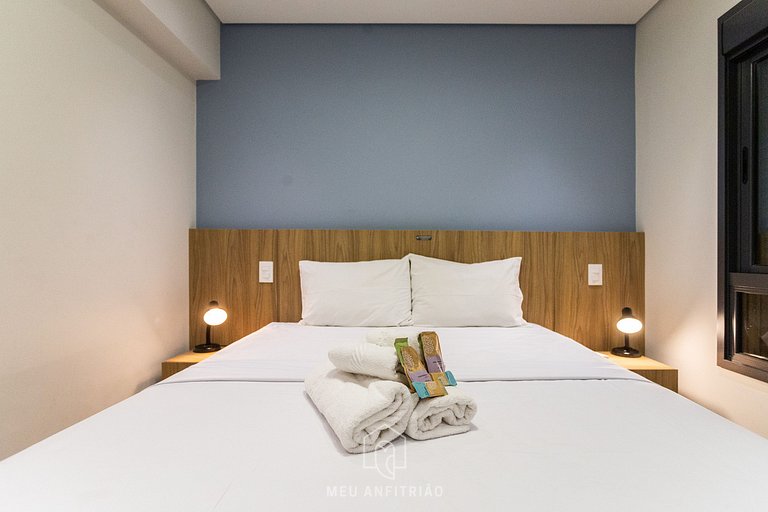 Apt w/ washer-dryer near Allianz Parque