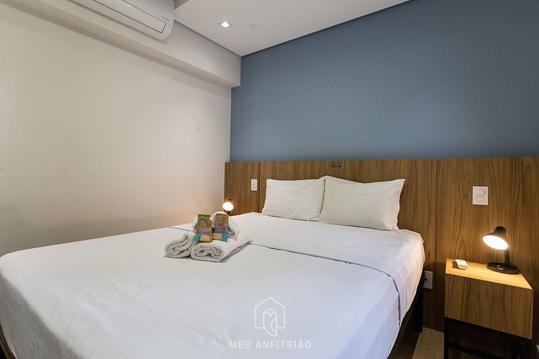 Apto c/ lava e seca perto do Allianz Parque