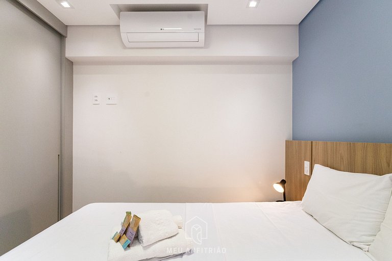 Apt w/ washer-dryer near Allianz Parque