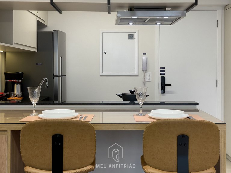 Apt w/ washer-dryer near Allianz Parque