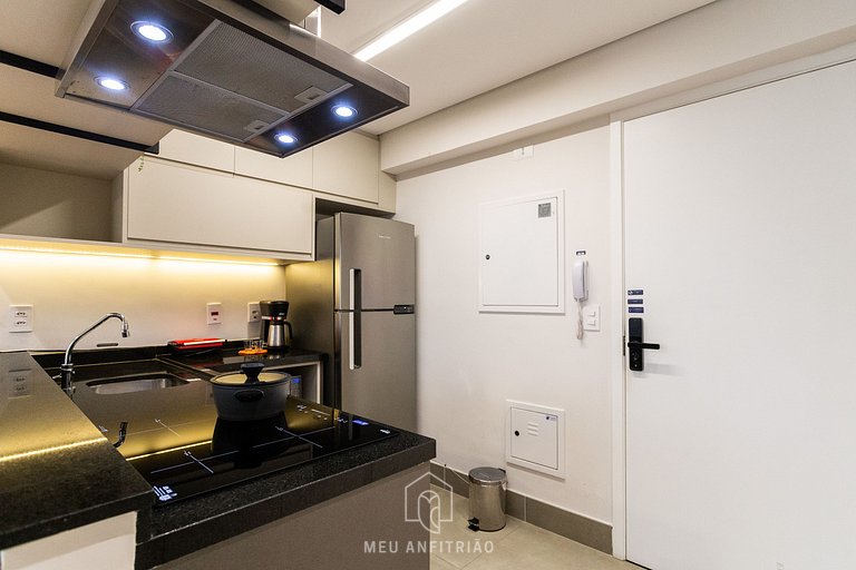 Apt w/ washer-dryer near Allianz Parque