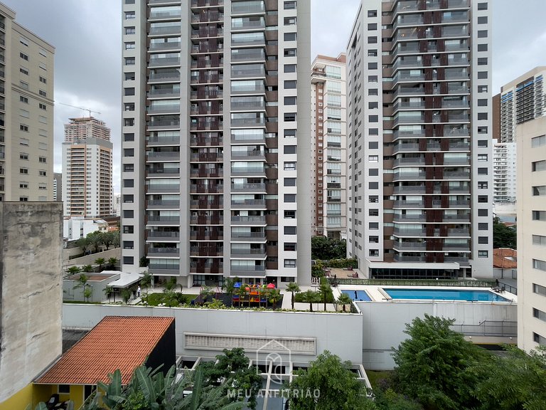 Apt w/ washer-dryer near Allianz Parque