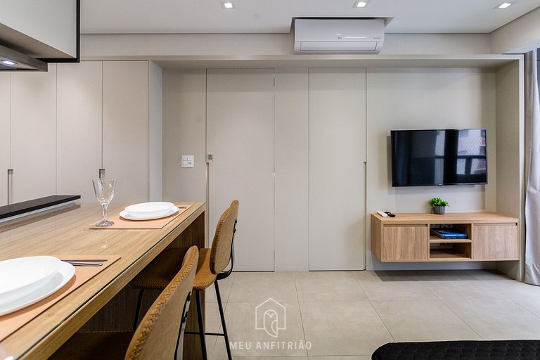 Apt w/ washer-dryer near Allianz Parque