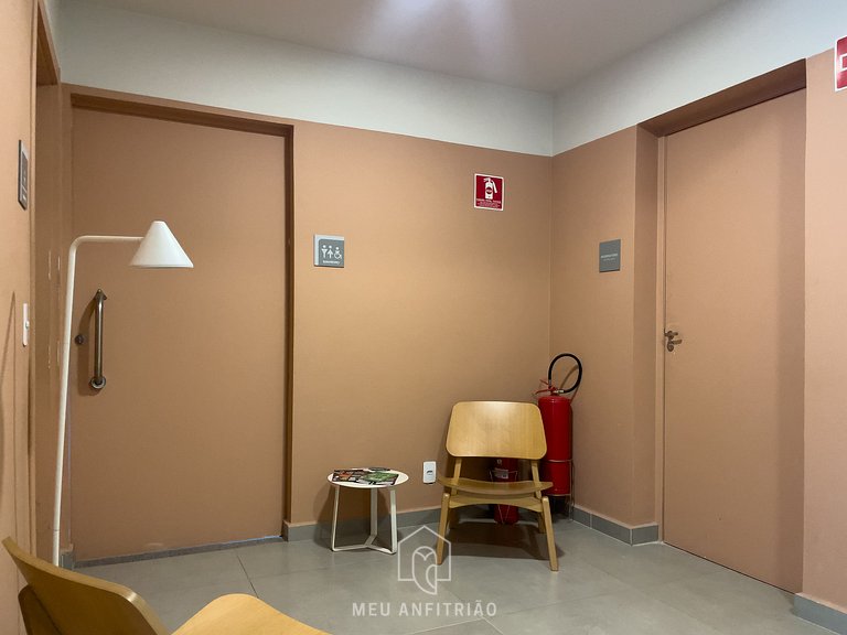 3 people|Equipped kitchen|Gym|250m from the subway