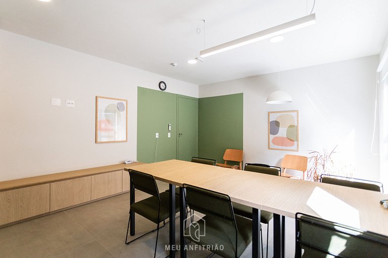 3 people|Equipped kitchen|Gym|250m from the subway