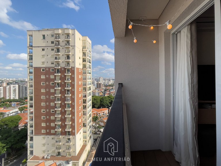 40m² | Cama queen | Expo Center Norte | Anhembi