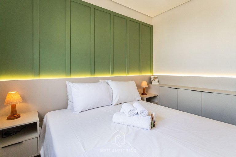40m² | Cama queen | Expo Center Norte | Anhembi