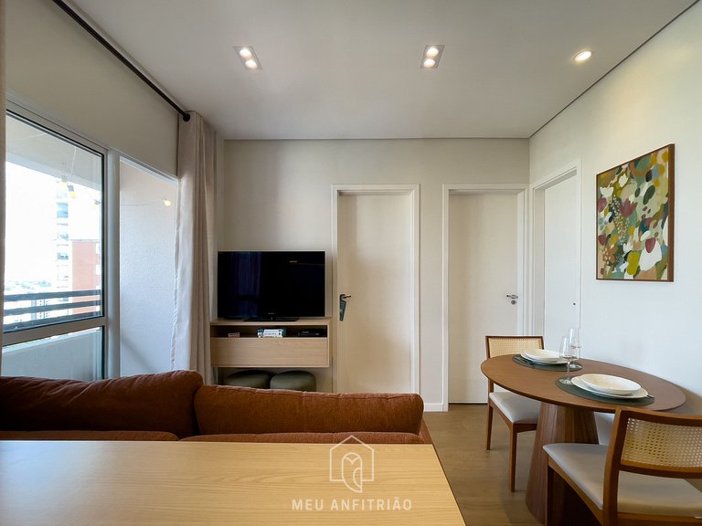 40m² | Queen bed | Expo Center Norte | Anhembi