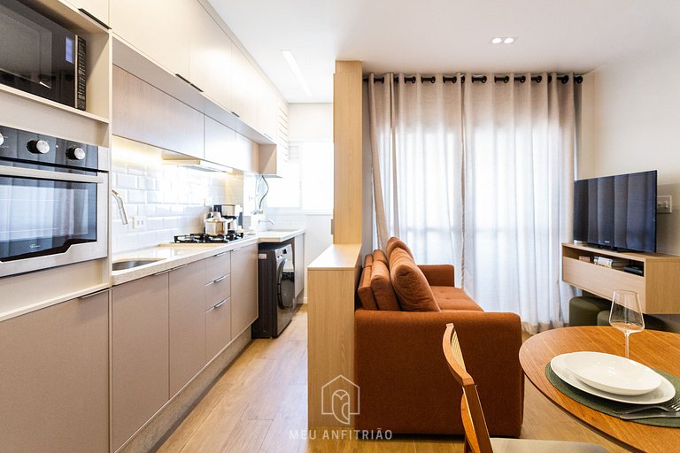 40m² | Cama queen | Expo Center Norte | Anhembi