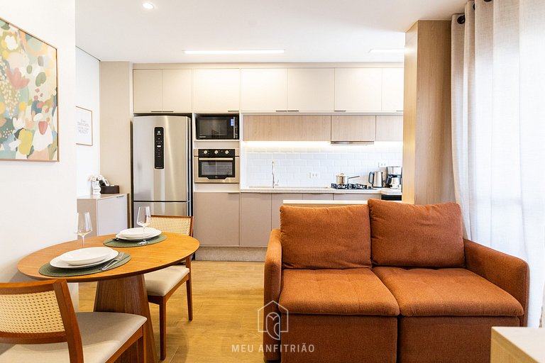 40m² | Queen bed | Expo Center Norte | Anhembi