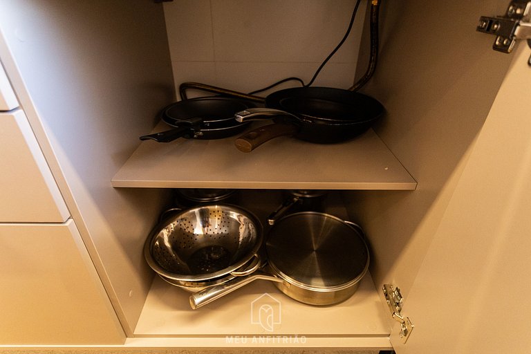 40m² | Queen bed | Expo Center Norte | Anhembi