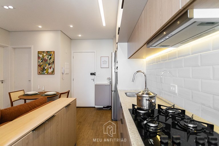 40m² | Queen bed | Expo Center Norte | Anhembi