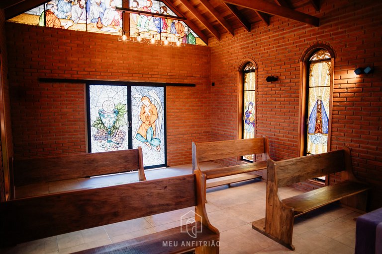 35 pessoas | Natureza | Piscina | Churrasqueira