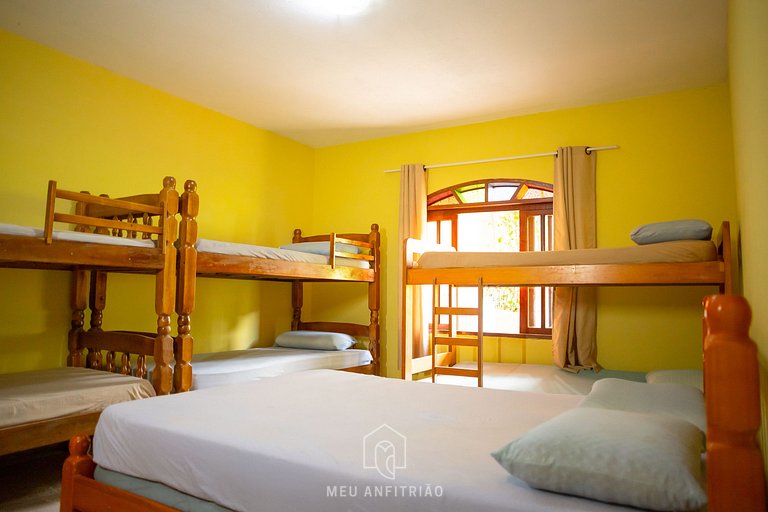 35 pessoas | Natureza | Piscina | Churrasqueira