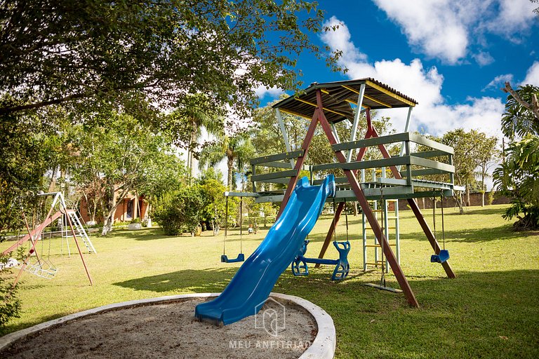 35 pessoas | Natureza | Piscina | Churrasqueira