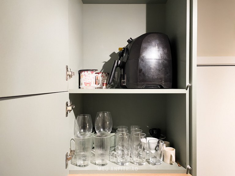 30m²|Jacuzzi|Academia|350m do metrô|Av. Rebouças