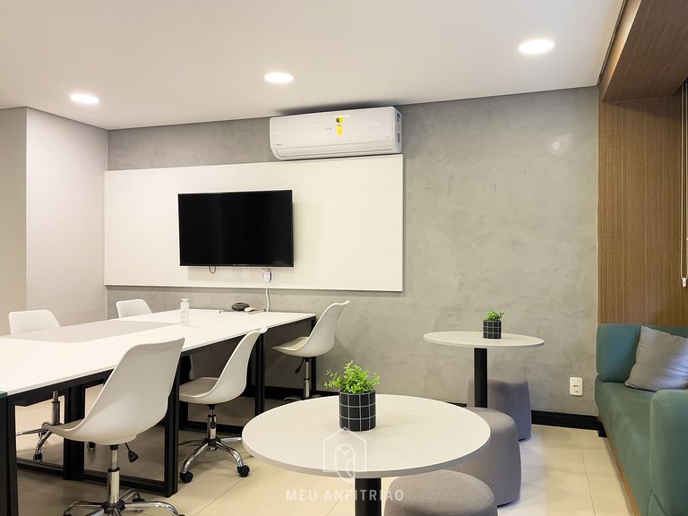 30m²|Jacuzzi|Academia|350m do metrô|Av. Rebouças