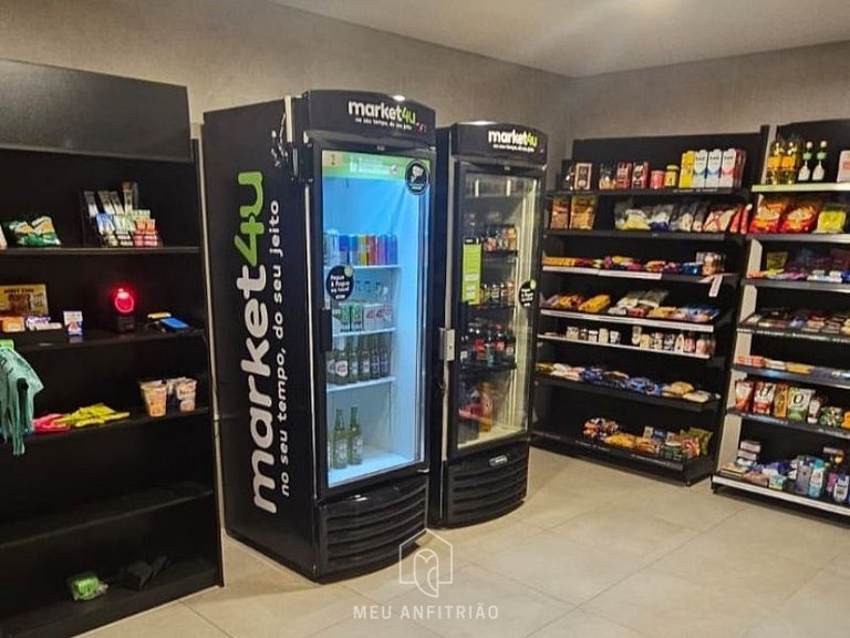 23m² | AC e Aquec. | Academia | 5min do Allianz