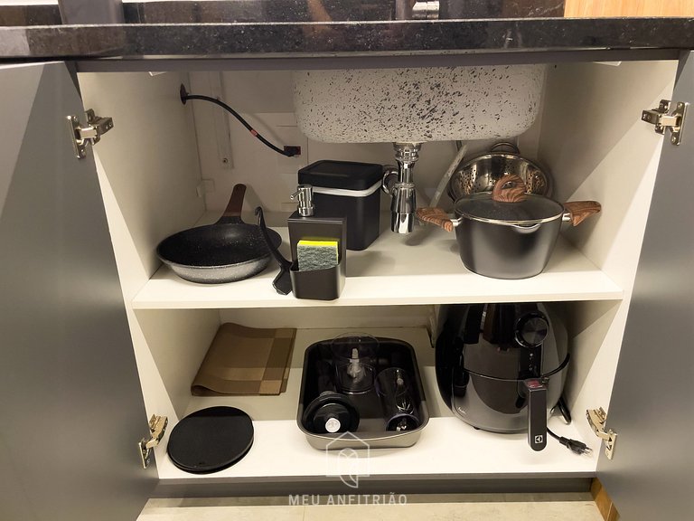 25m² | 2 people | Gym | Access to Av. Morumbi